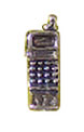 Dollhouse Miniature Pocket Cell Phone, Sterling